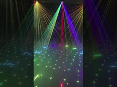 RGB Stage Animation Laser Light 5W με ILDA Disco Lights και DMX έλεγχο