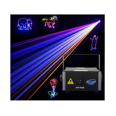 ATG 6W RGB φωτισμός με λέιζερ για DMX512 τηλεχειριζόμενα LED φώτα Proje DJ KTV Disco