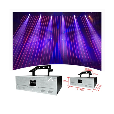 ATG 2W Full Color Animated DIY Disco Laser Light για DJ Night Club Λύση φωτισμού πάρτι
