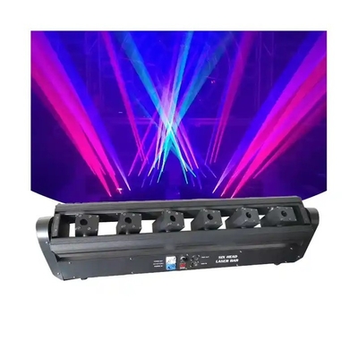KTV 6 Eye Laser Light Stage Νυχτερινό Κλαμπ Ντίσκο LED Beam Κινήματα Φως Κεφαλαίου Dj Christmas