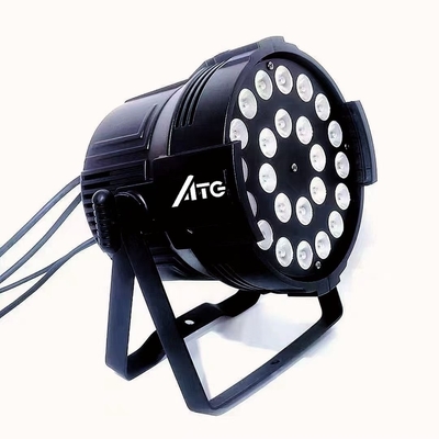 18*10W Αλουμινίου Φως LED Par Uplights Για Εφέ Σκηνής Κόμμα RGBW 4in1 DMX Dj