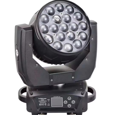 Υποστήριξη Dimmer Ναι 19pcs Big Bee Eyes LED κινούμενο φως κεφαλής για εξοπλισμό DJ