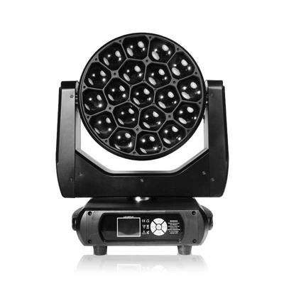RGBW LED κινούμενα φώτα κεφαλής μπάρα DJ δείχνει λάμπα DMX 3d κάθετο σωλήνα με εστίαση για το κλαμπ Dmx 512 Φως σκηνής 90 800w 19x 40W 4in1